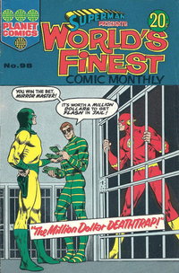 Superman Presents World's Finest Comic Monthly (Colour Comics, 1965 series)  #98 ([June 1973?])