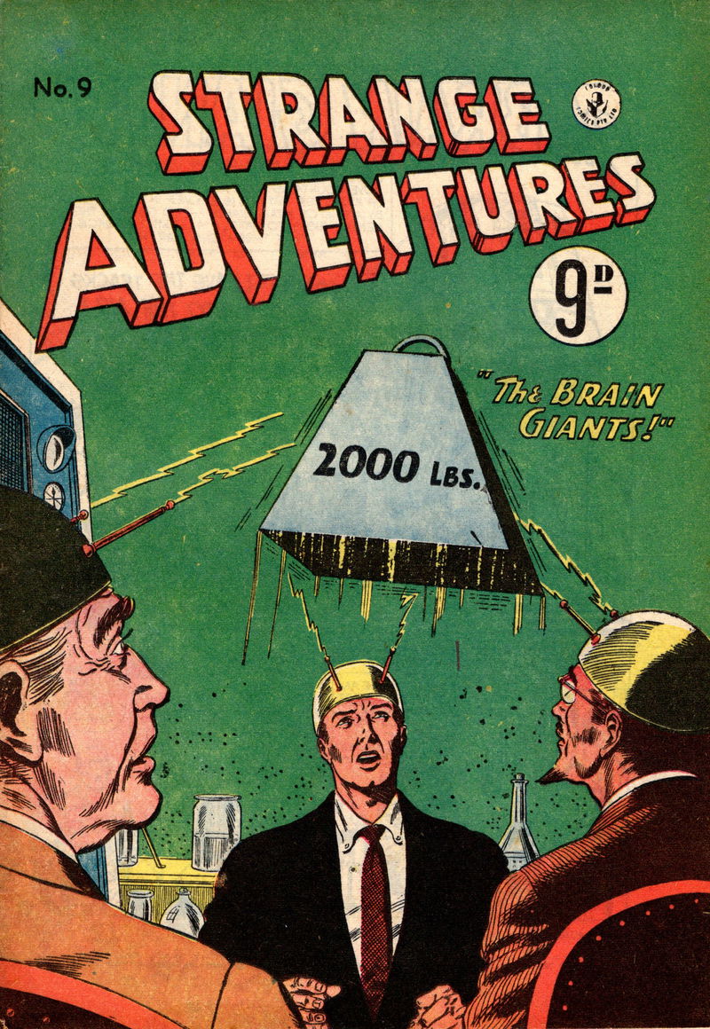 Strange Adventures (Colour Comics, 1954 series) #9 ([May 1955?])