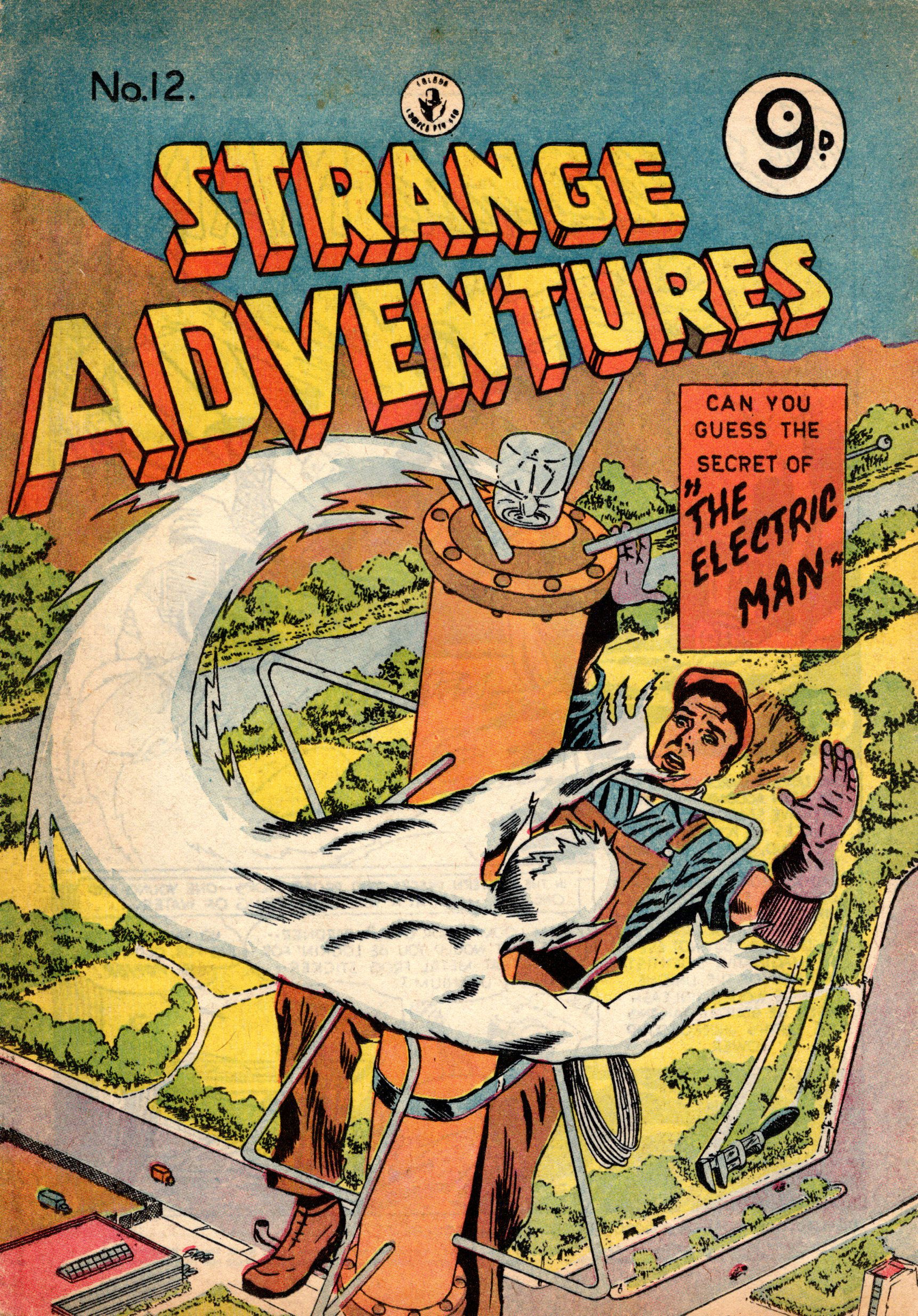 Strange Adventures (Colour Comics, 1954 series) #12 ([August 1955?])