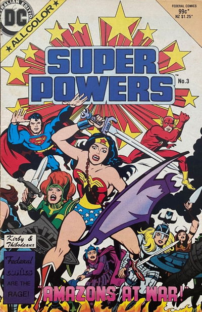 Super Powers (Federal, 1985 series) #3 [March 1985]