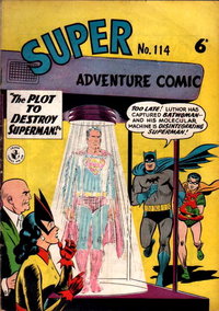 Super Adventure Comic (KGM, 1952 series)  #114 ([March 1960])