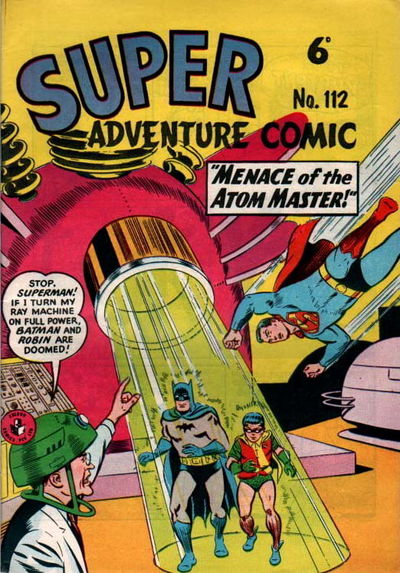 Super Adventure Comic (KGM, 1952 series) #112 [January 1960]