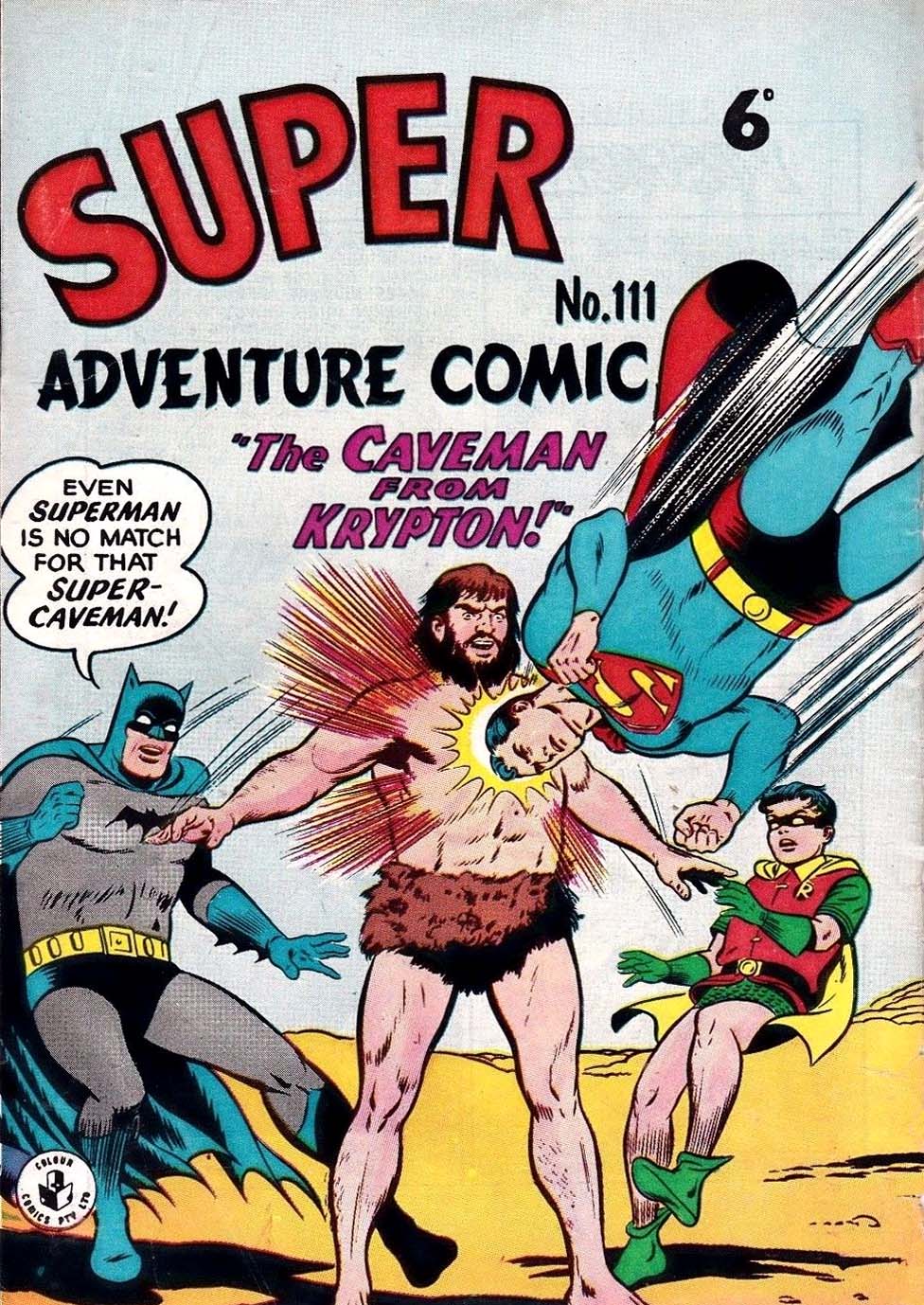 Super Adventure Comic (KGM, 1952 series) #111 ([December 1959?])