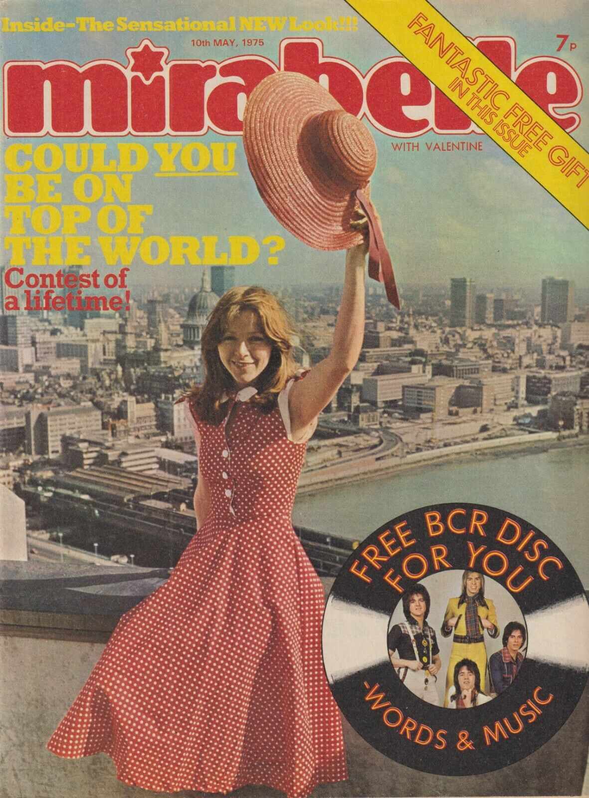 Mirabelle (IPC, 1968? series) 10 May 1975 — With Valentine (10 May 1975)