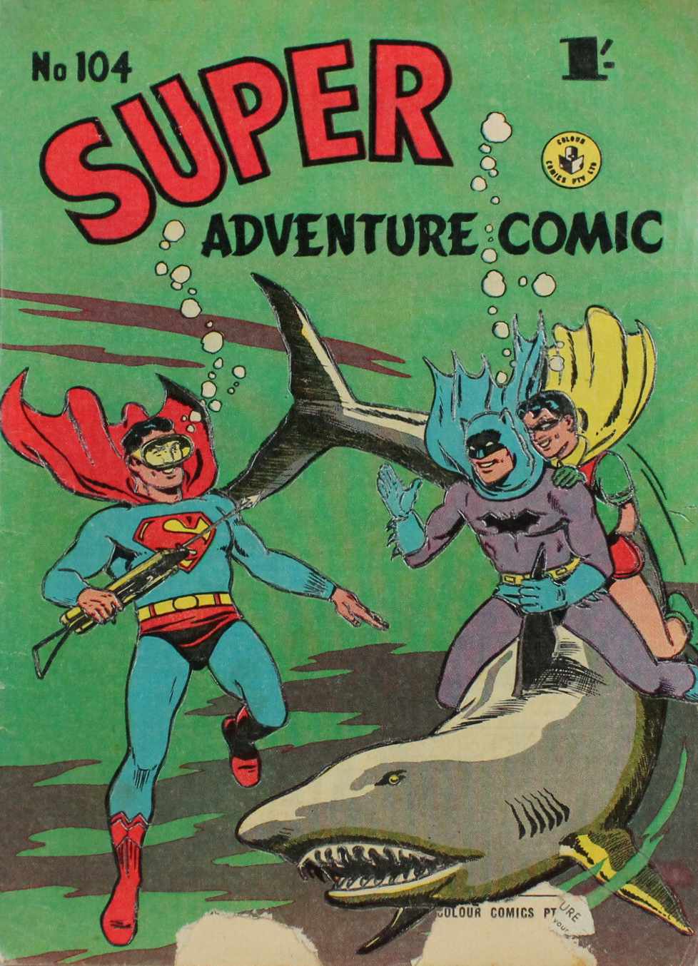 Super Adventure Comic (Colour Comics, 1950 series) #104 ([February 1959])