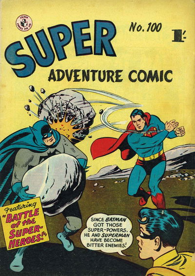 Super Adventure Comic (Colour Comics, 1950 series) #100 [October 1958?]