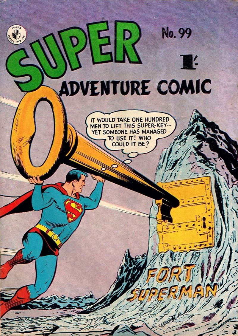 Super Adventure Comic (Colour Comics, 1950 series) #99 ([September 1958])