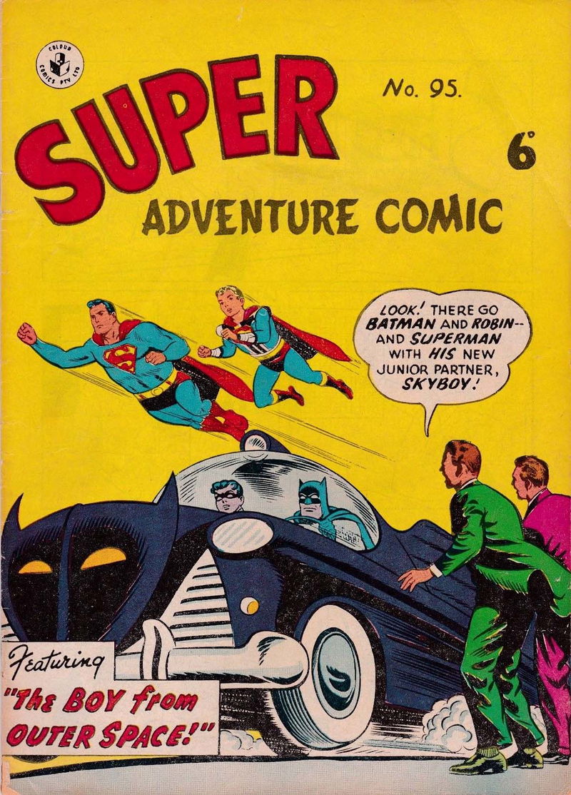 Super Adventure Comic (KGM, 1952 series) #95 (August 1958)