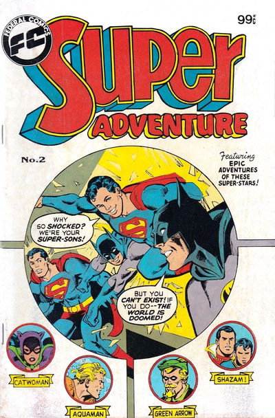 Super Adventure (Federal, 1984 series) #2 March 1984