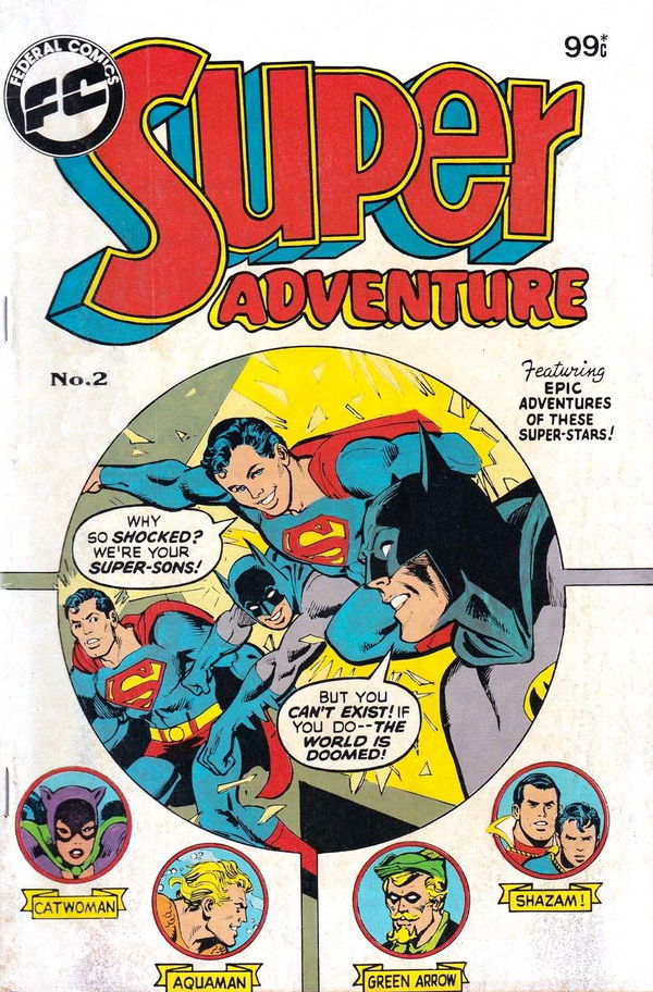 Super Adventure (Federal, 1984 series) #2 (March 1984)