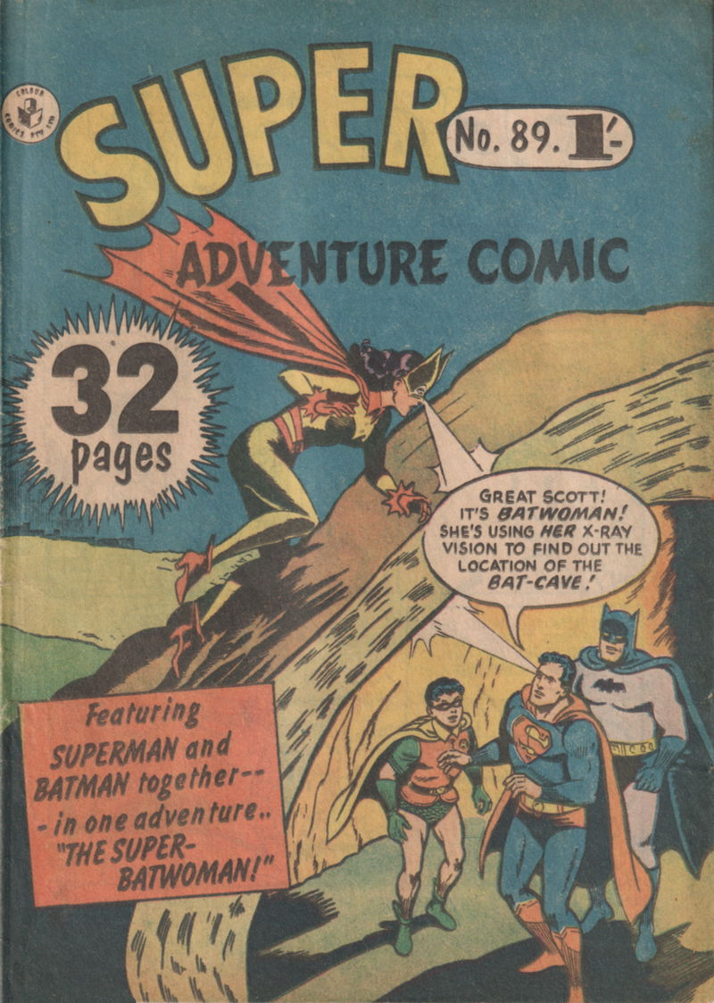Super Adventure Comic (Colour Comics, 1950 series) #89 ([November 1957])