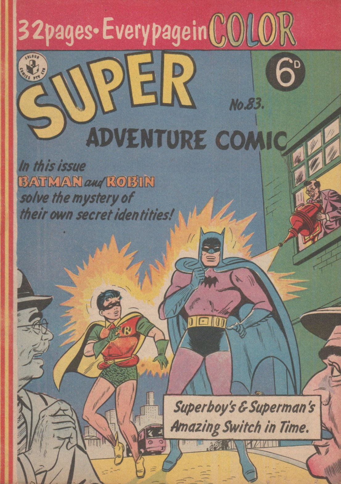 Super Adventure Comic (KGM, 1952 series) #83 (August 1957)