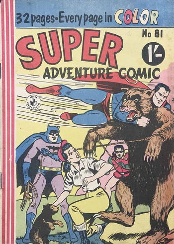 Super Adventure Comic (Colour Comics, 1950 series) #81 ([March 1957])