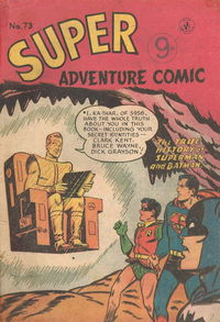 Super Adventure Comic (Colour Comics) #73 (July 1956?)