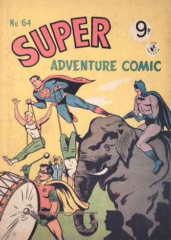 Super Adventure Comic (Colour Comics, 1950 series) #64 ([October 1955?])