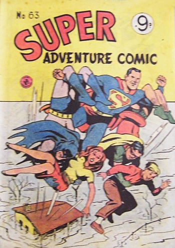 Super Adventure Comic (Colour Comics, 1950 series) #63 ([September 1955?])