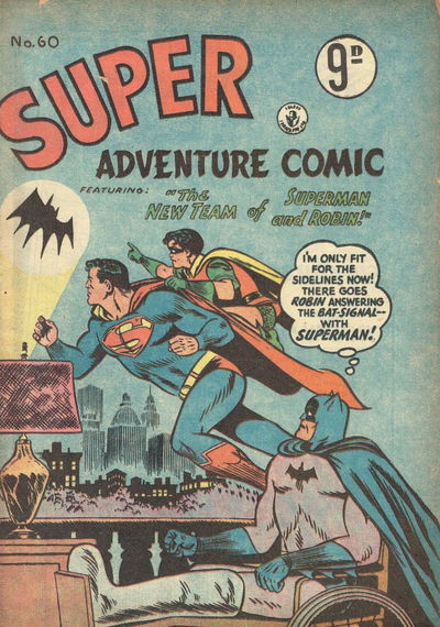 Super Adventure Comic (Colour Comics, 1950 series) #60 [June 1955]