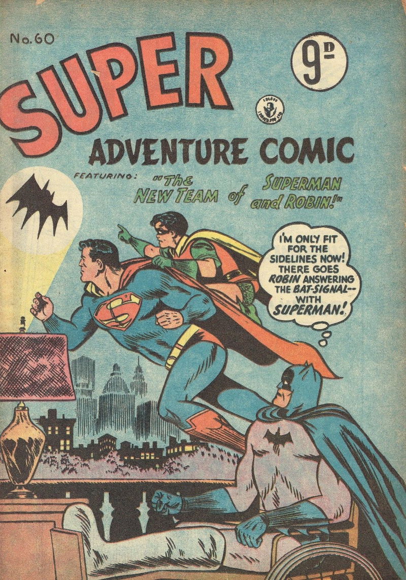 Super Adventure Comic (Colour Comics, 1950 series) #60 ([June 1955])