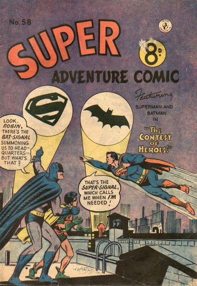 Super Adventure Comic  #58 ([April 1955])