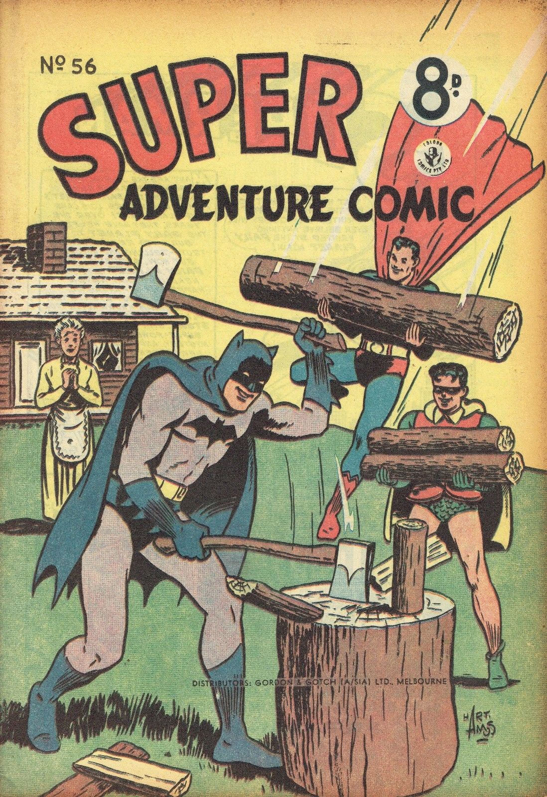 Super Adventure Comic (Colour Comics, 1950 series) #56 ([February 1955])