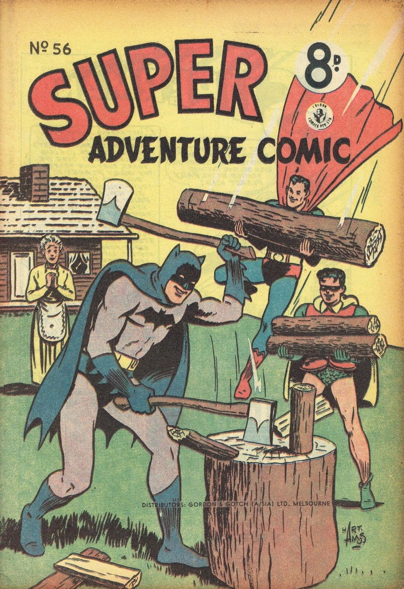 Super Adventure Comic (Colour Comics, 1950 series) #56 ([February 1955])