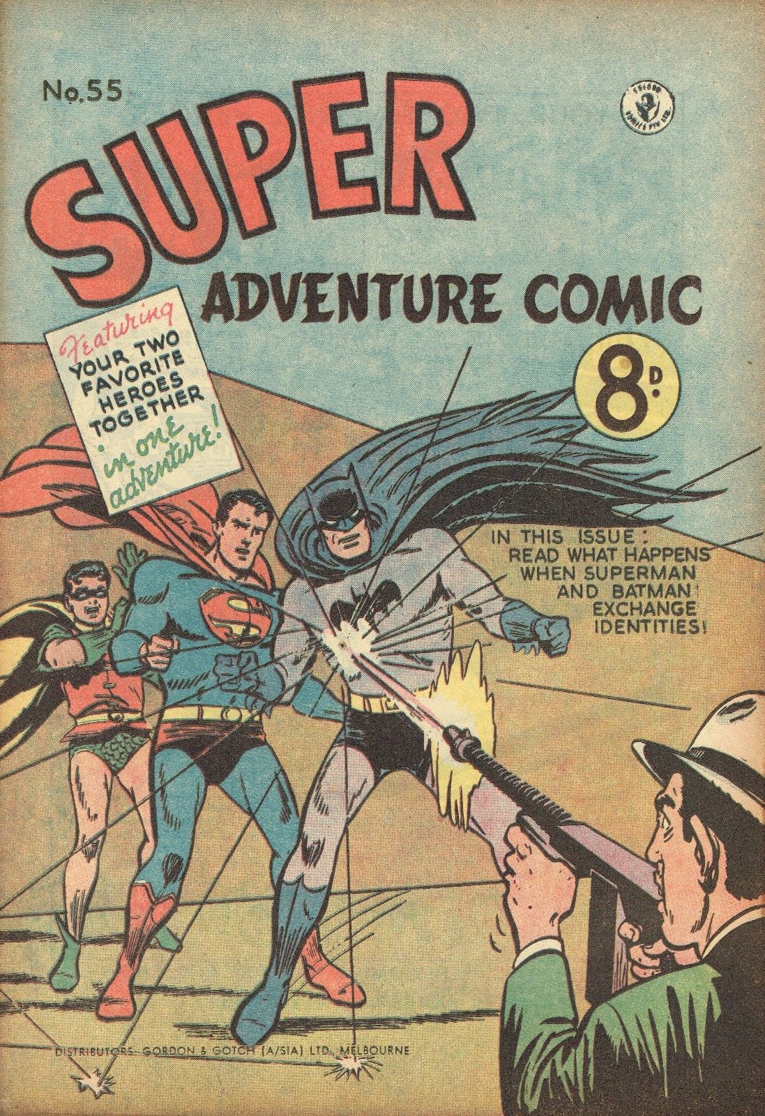 Super Adventure Comic (Colour Comics, 1950 series) #55 ([January 1955])
