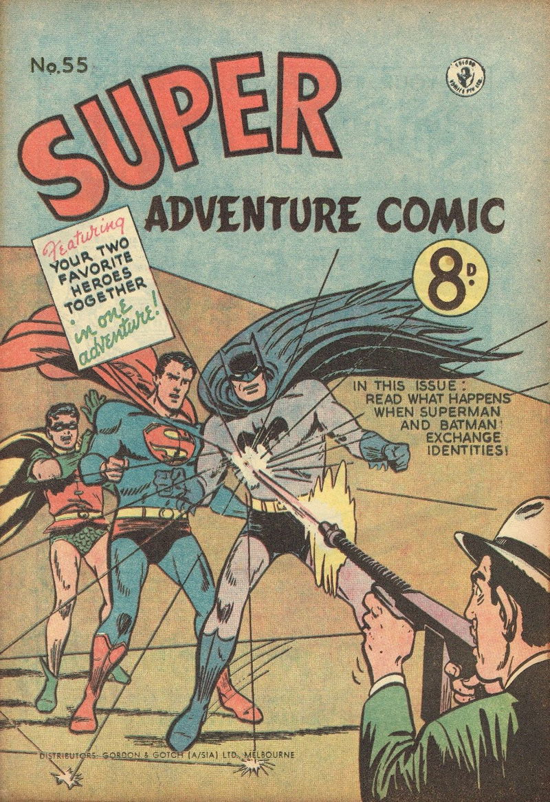 Super Adventure Comic (Colour Comics, 1950 series) #55 ([January 1955])