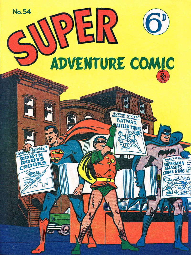 Super Adventure Comic (KGM, 1952 series) #54 ([March 1955?])