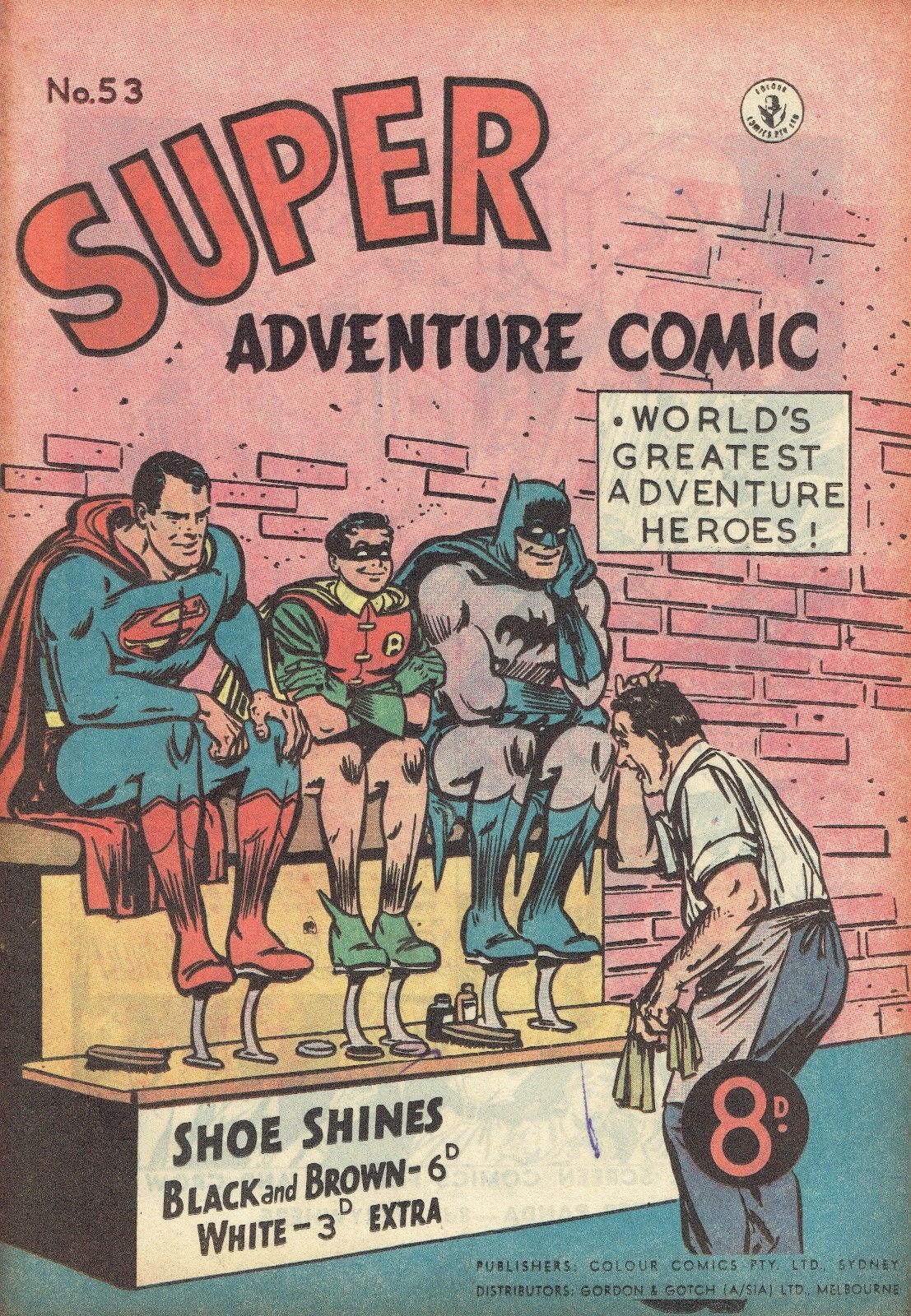 Super Adventure Comic (Colour Comics, 1950 series) #53 ([November 1954])