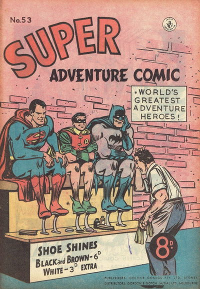 Super Adventure Comic (Colour Comics, 1950 series) #53 [November 1954]