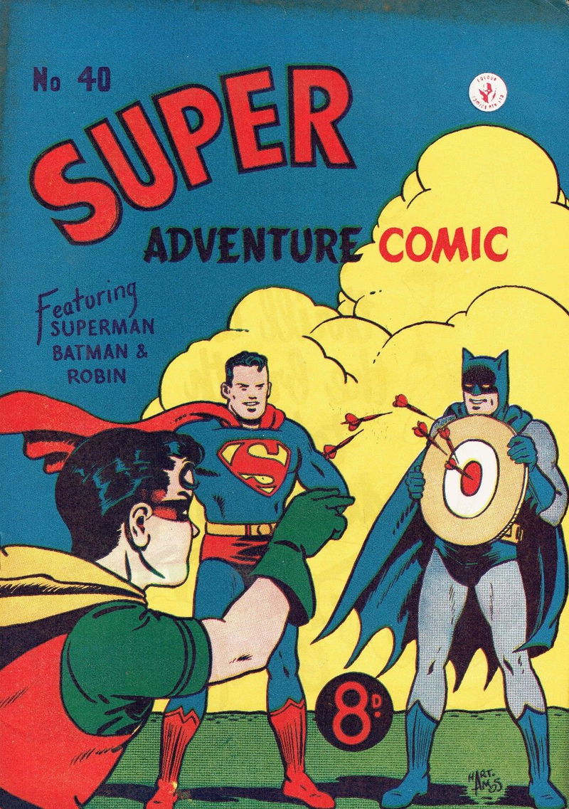 Super Adventure Comic (Colour Comics, 1950 series) #40 ([October 1953])