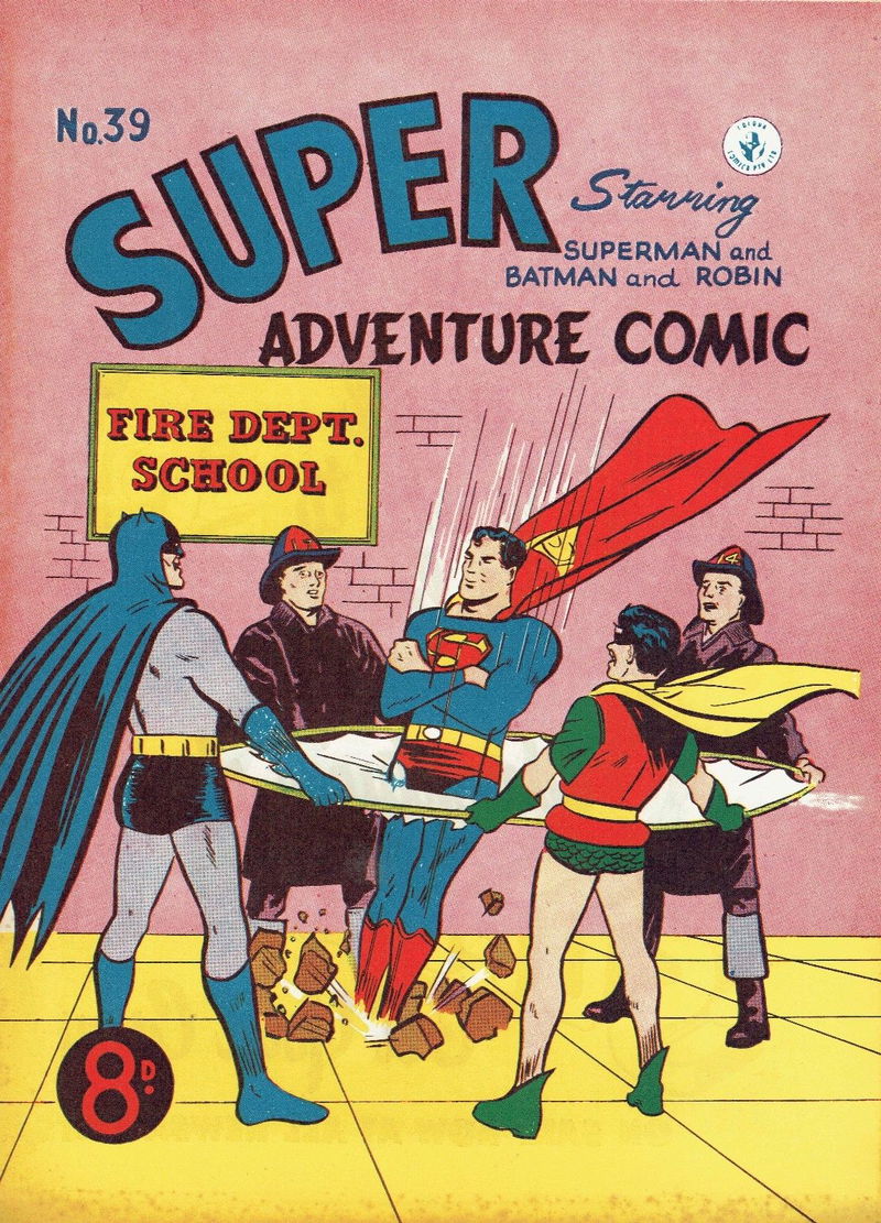 Super Adventure Comic (Colour Comics, 1950 series) #39 ([September 1953?])