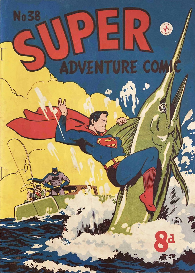 Super Adventure Comic (Colour Comics, 1950 series) #38 ([August 1953])