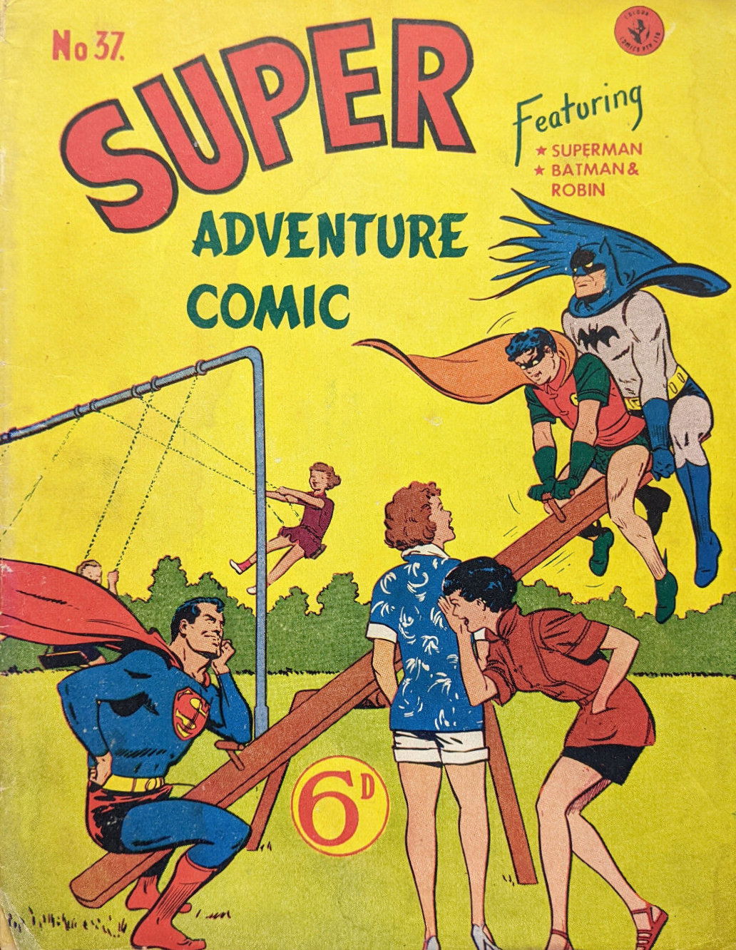 Super Adventure Comic (KGM, 1952 series) #37 (October 1953)