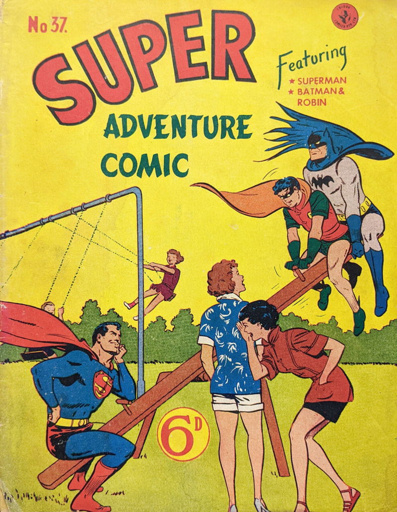 Super Adventure Comic (KGM, 1952 series) #37 (October 1953)