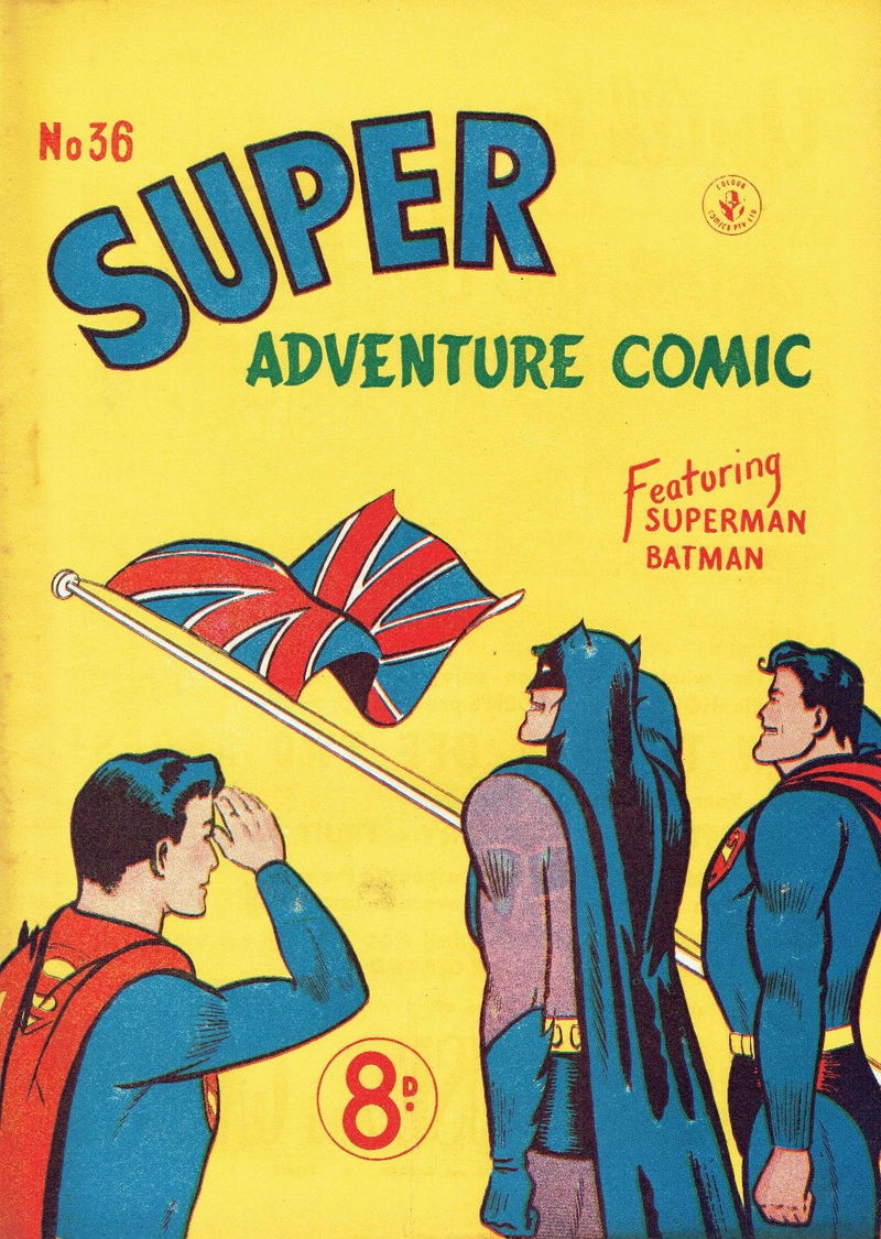 Super Adventure Comic (Colour Comics, 1950 series) #36 ([June 1953])