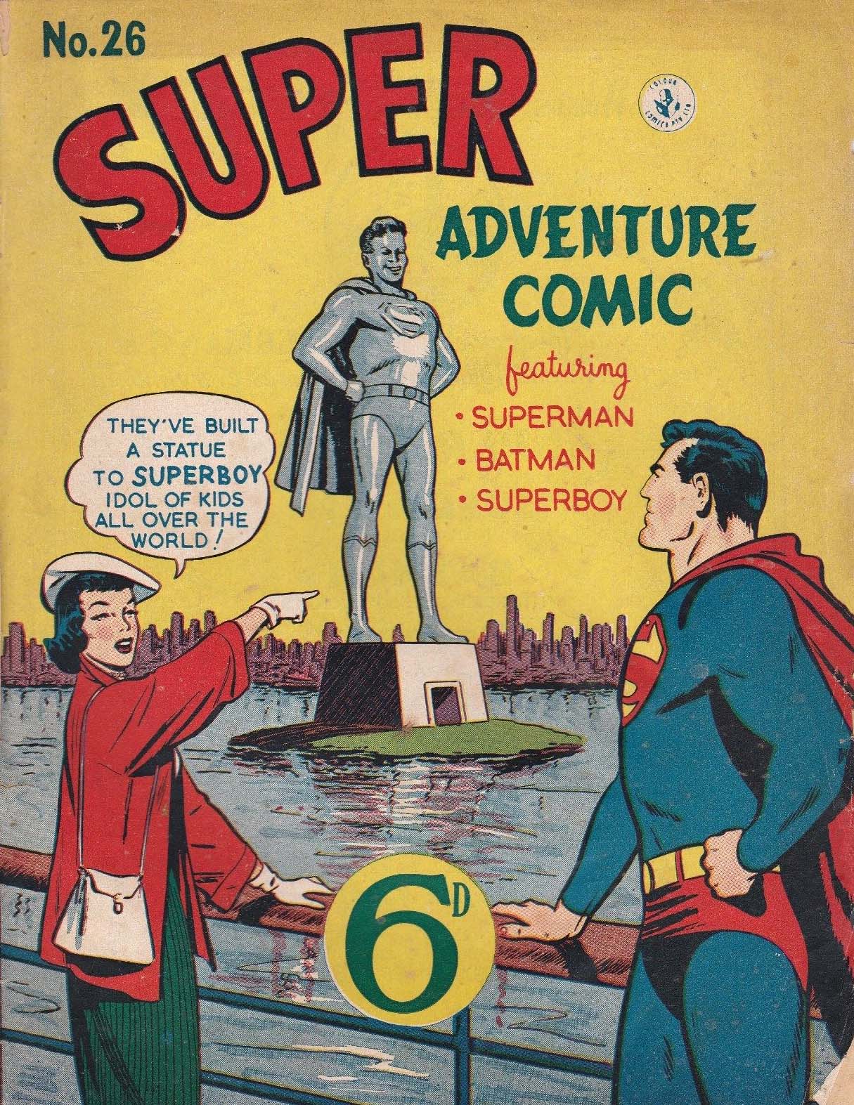 Super Adventure Comic (KGM, 1952 series) #26 (November 1952)