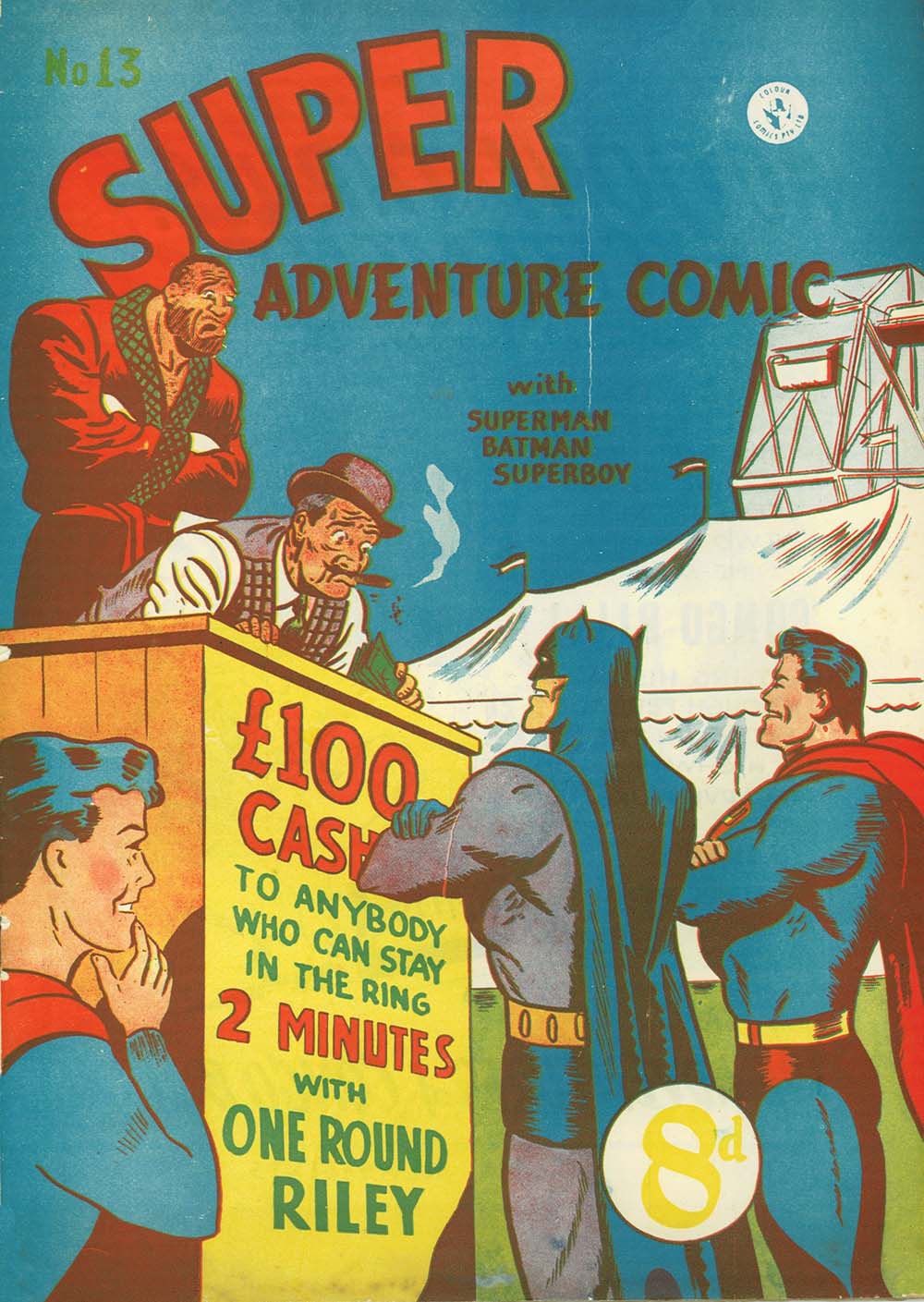 Super Adventure Comic (Colour Comics, 1950 series) #13 ([July 1951])