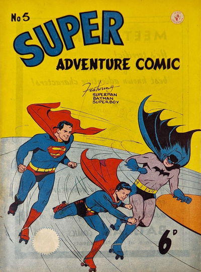 Super Adventure Comic (Colour Comics, 1950 series) #5 [November 1950?]