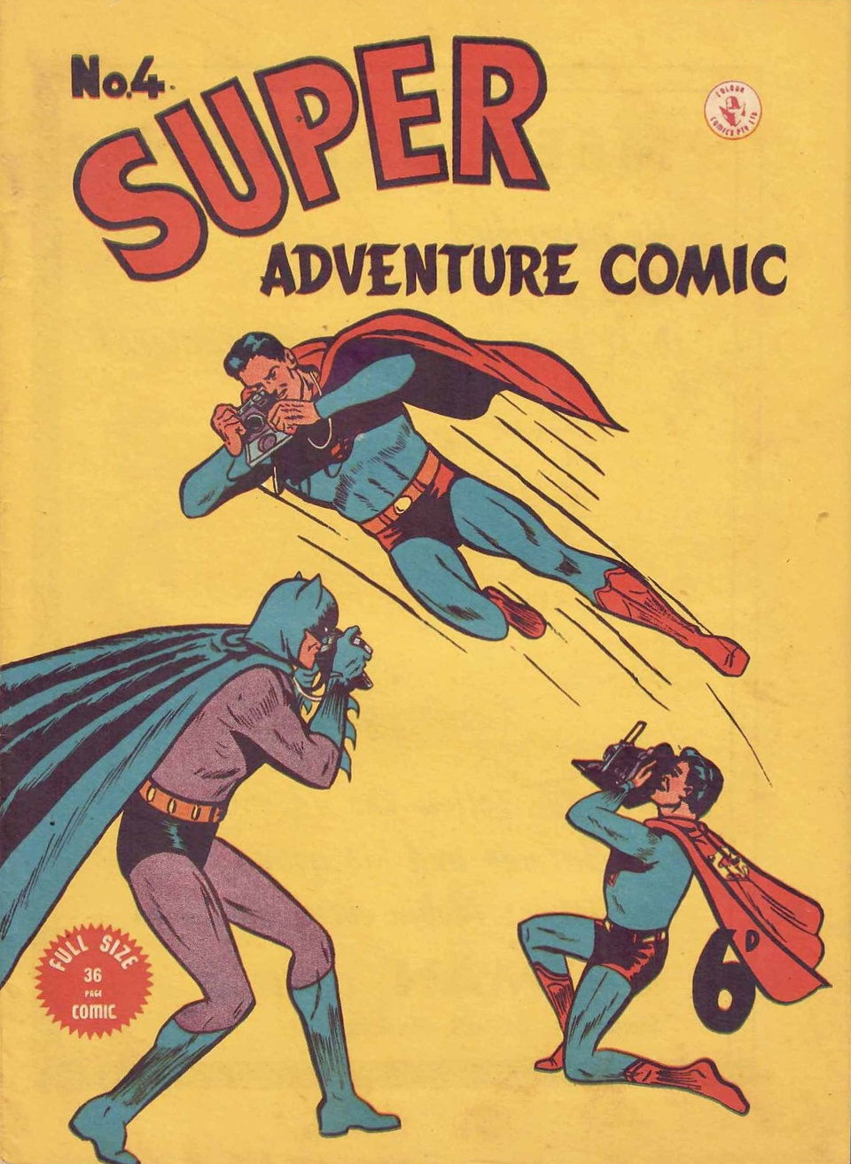 Super Adventure Comic (Colour Comics, 1950 series) #4 ([October 1950])