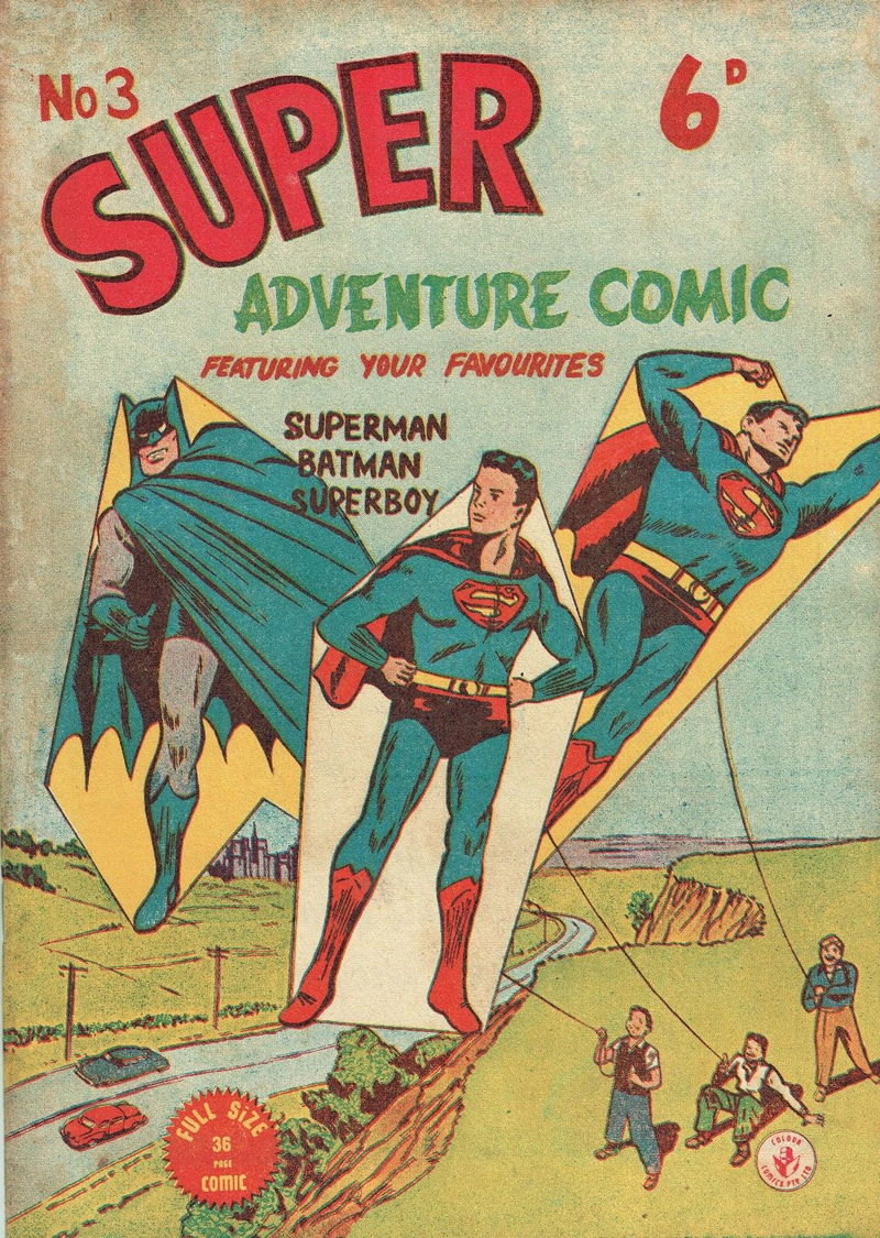 Super Adventure Comic (Colour Comics, 1950 series) #3 ([September 1950?])