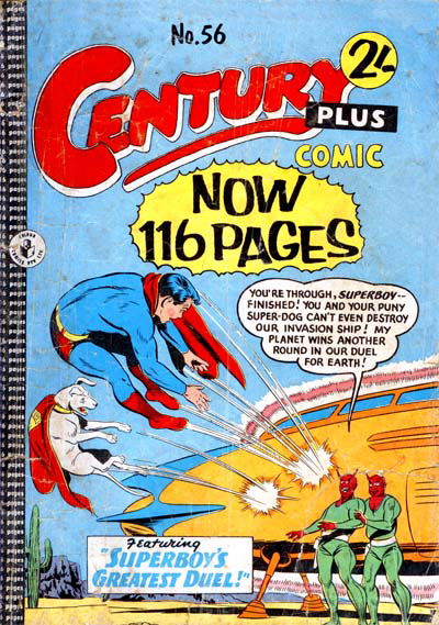 Century Plus Comic (Colour Comics, 1960 series) #56 ([January 1961?])
