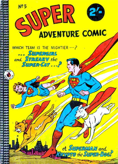 Super Adventure Comic (Colour Comics, 1960 series) #5 ([February 1961?])