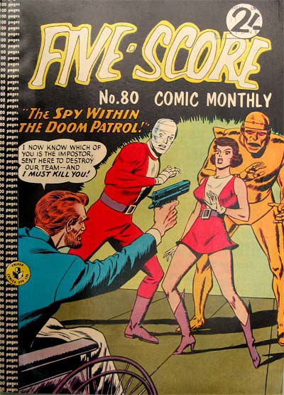 Five-Score Comic Monthly (Colour Comics, 1961 series) #80