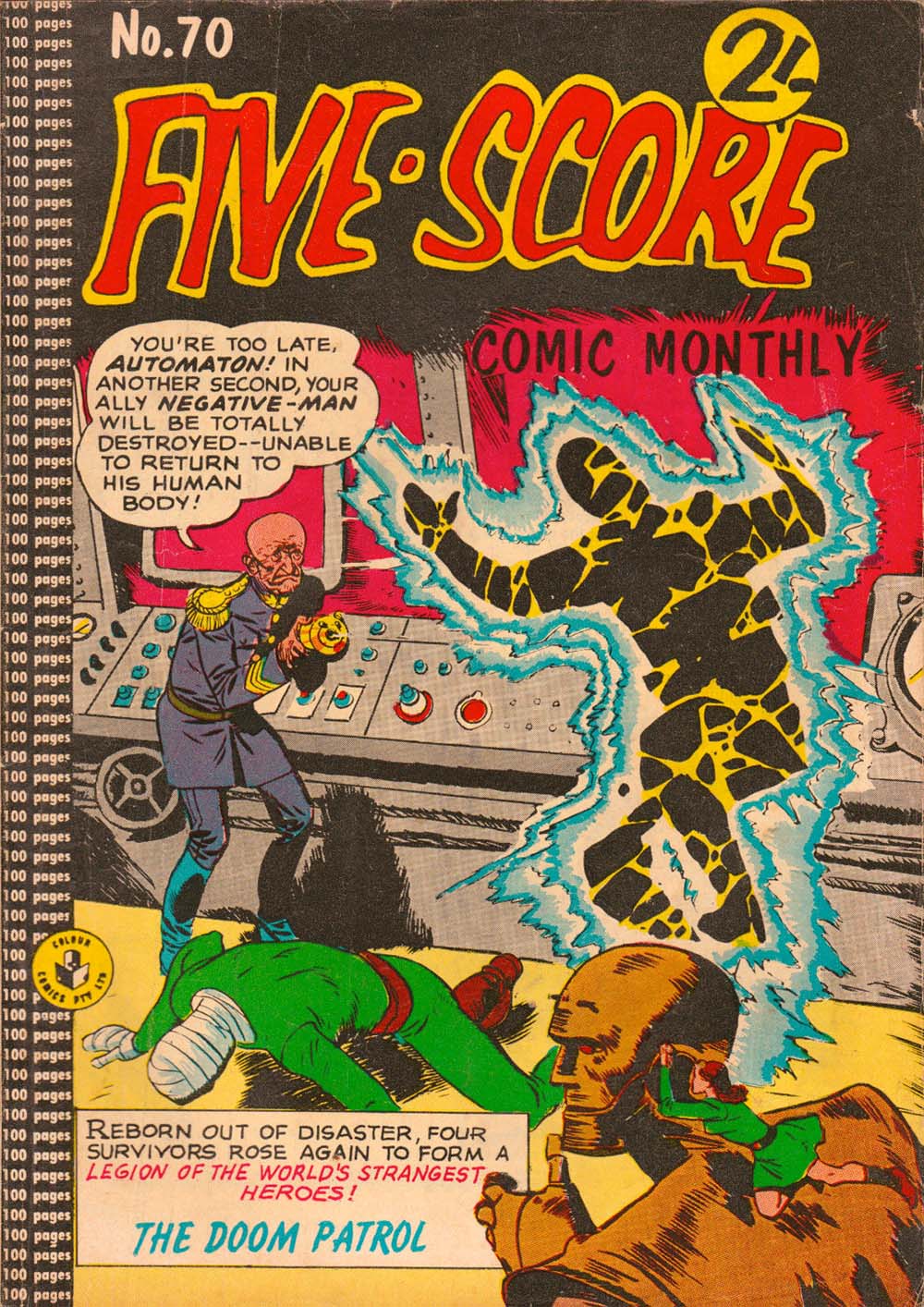 Five-Score Comic Monthly (Colour Comics, 1961 series) #70 ([March 1964])
