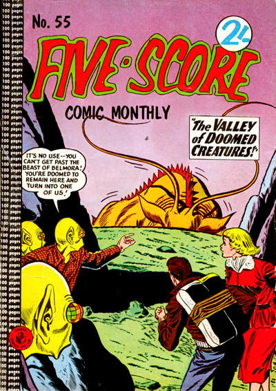Five-Score Comic Monthly (Colour Comics, 1961 series) #55 ([November 1962?])