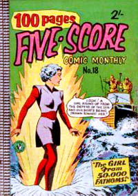 Five-Score Comic Monthly (Colour Comics, 1958 series) #18 (October 1959)