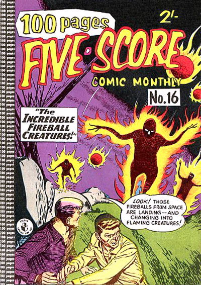 Five-Score Comic Monthly (Colour Comics, 1958 series) #16 August 1959