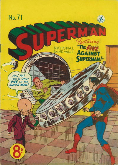 Superman (Colour Comics, 1950 series) #71 [July 1953?]