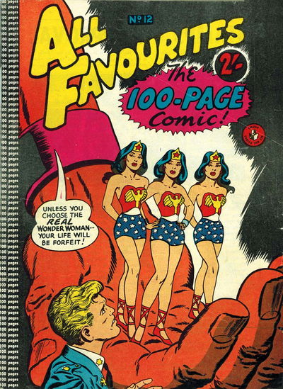 All Favourites, The 100-Page Comic (Colour Comics, 1958 series) #12 [March 1959?]